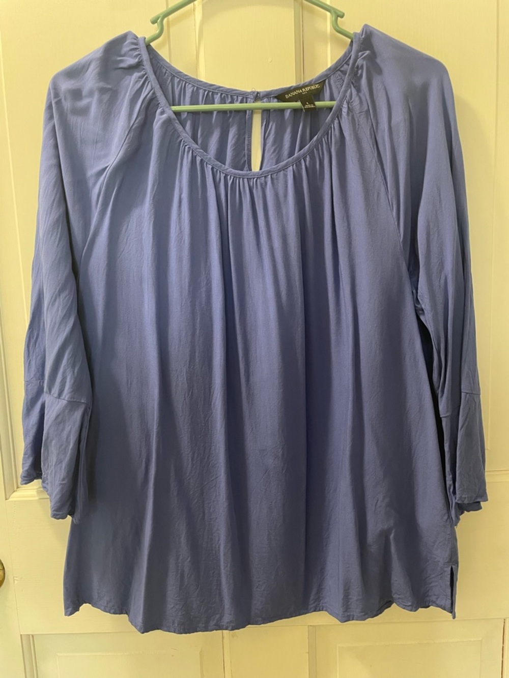 Banana Republic Periwinkle Scoop-Neck Tunic Top